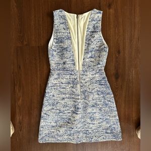 Alice + Olivia gena tweed sheath dress